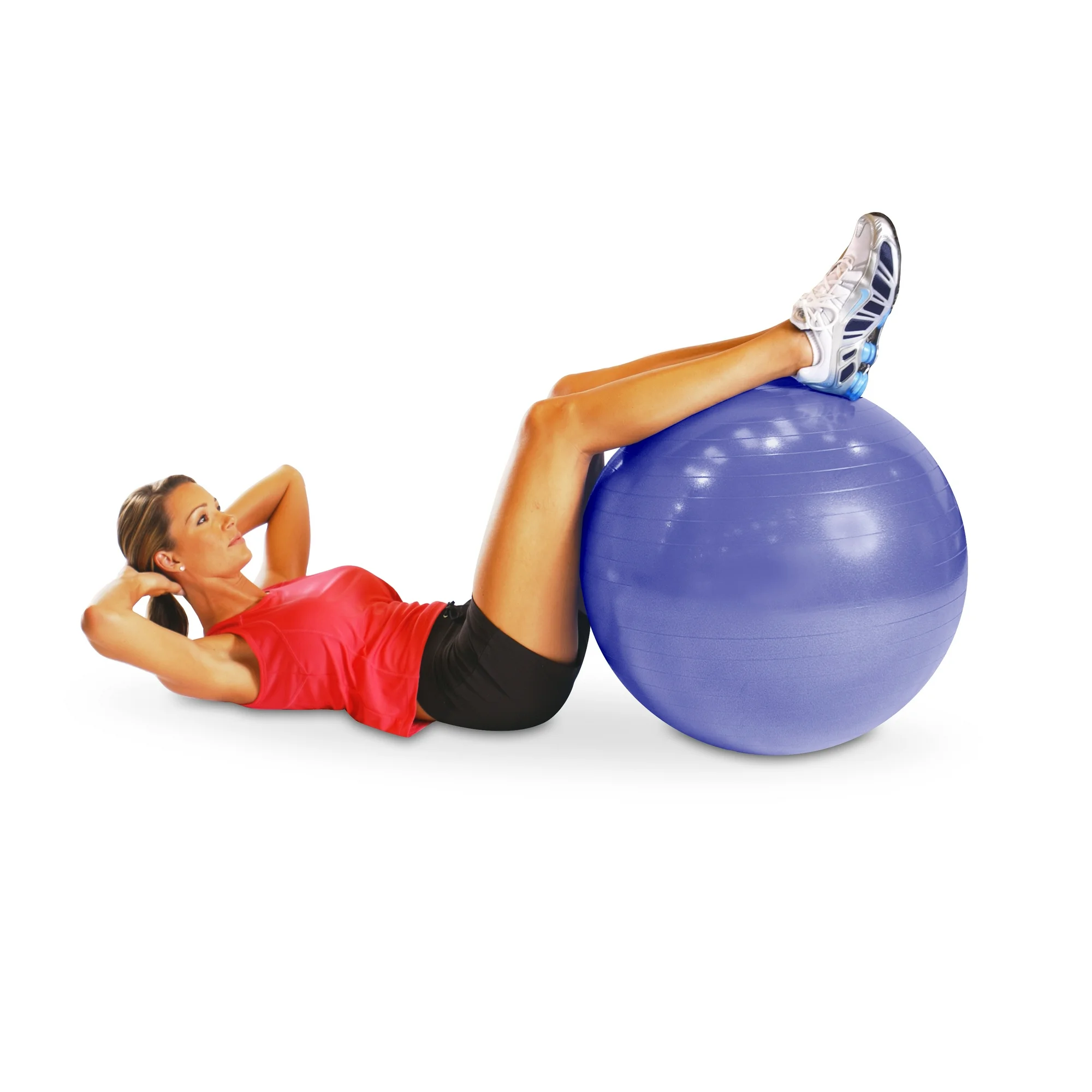 Fitness Stability Ball, 65cm, Purple - Image 2